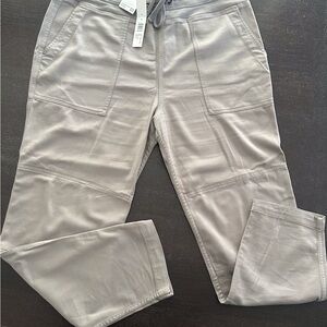 James Perse Light Gray Cargo Pants
